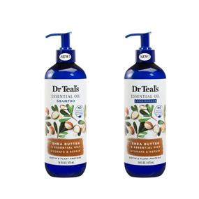 img 1 attached to 🌿 Invigorating Dr Teals Shea Butter & Essential Oils Shampoo and Conditioner: Nourishing Haircare with Natural Oils