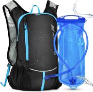 🎒 nevo rhino hydration backpack 12l with 2l bpa free bladder for men, women & kids - ideal water backpack for hiking and cycling логотип