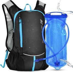 img 4 attached to 🎒 NEVO RHINO Hydration Backpack 12L with 2L BPA Free Bladder for Men, Women & Kids - Ideal Water Backpack for Hiking and Cycling