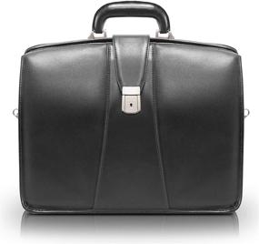 img 4 attached to 👜 Large Black Briefcase for Men by McKleinUSA