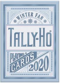 img 3 attached to Tally Ho Winter Playing Cards Blue