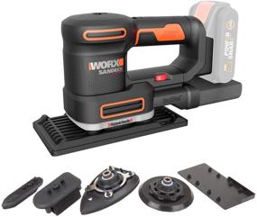 img 4 attached to 🔧 WORX WX820 9 WX820 Sander - Powerful Sanding Tool for Efficient Woodworking