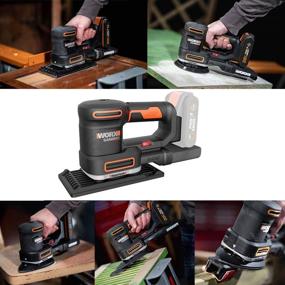 img 2 attached to 🔧 WORX WX820 9 WX820 Sander - Powerful Sanding Tool for Efficient Woodworking