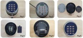 img 1 attached to 🔒 Conveniently Controlled Gate Access with TOPENS TKP3 Wireless Keypad