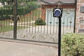 img 2 attached to 🔒 Conveniently Controlled Gate Access with TOPENS TKP3 Wireless Keypad