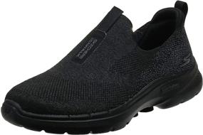 img 4 attached to 👟 Skechers Women's Glimmering Sneaker – Black Athletic Shoes for Women, Size 6