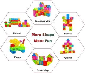 img 1 attached to Captivating Puzzle Blocks for Children: MICHLEY's Fun and Engaging Choice