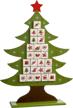 werchristmas wooden christmas calendar decoration logo