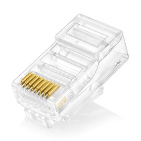 img 3 attached to 💻 High-Speed Ethernet Connectivity: RJ45 CAT5 CAT5E Connectors for Seamless Networking