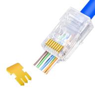 💻 high-speed ethernet connectivity: rj45 cat5 cat5e connectors for seamless networking логотип