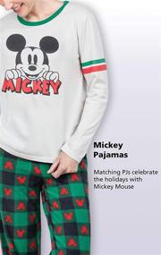 img 2 attached to 🌿 Fun and Eco-Friendly Green Mickey Matching Family Pajamas for a Stylish Sleepover!