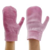 🧦 pink moisturizing gel spa socks and gloves for hand therapy, pain relief, hot and cold hand treatment logo