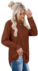 img 2 attached to 👚 Dofaoo Women's Crewneck Long Sleeve Tunic Sweatshirt Tops for Leggings