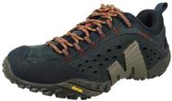 merrell intercept walking shoes blue logo