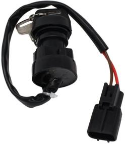 img 1 attached to Enhanced Ignition Key Switch for Yamaha Big Bear 400 YFM YFM400 YFM400F YFM400FB ATV