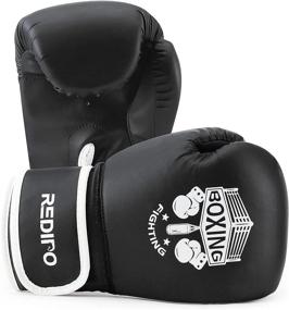 img 3 attached to 🥊 Redipo Kids Boxing Gloves: Sponge Foam Training Sparring Gloves for Kid and Youth - Suitable for Boys and Girls, Ages 3 to 12 Years - Thai Kick Boxing