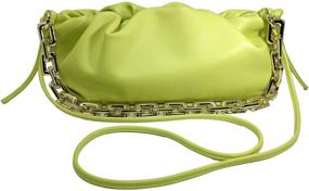 img 1 attached to 🌥️ Cloud-shaped Dumpling Shoulder Handbag for Women: Handbags & Wallets perfect for Shoulder Bags