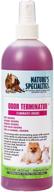 🐾 powerful odor terminator spray for pets: nature's specialties solution logo