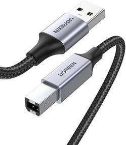 img 4 attached to 🔌 UGREEN USB A to B Printer Cable - High Speed 6 FT Cord for Epson, HP, Canon, Brother, Dell, Xerox and More