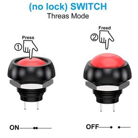 img 2 attached to Waterproof Momentary Button Switch for DIY Projects