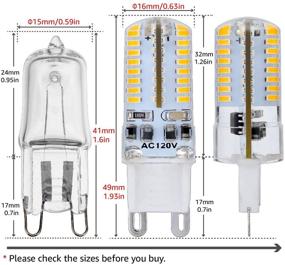 img 2 attached to 💡 Lumens Chandelier Incandescent: Effective Halogen Replacement