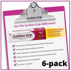 img 3 attached to Cushion Grip Adhesive, 1 oz (Pack of 6)