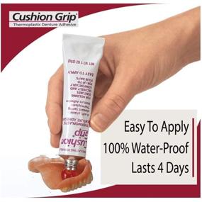 img 2 attached to Cushion Grip Adhesive, 1 oz (Pack of 6)