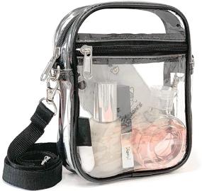 img 4 attached to MINICAT Transparent Small Crossbody Wallet Women's Handbags & Wallets in Crossbody Bags