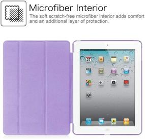 img 1 attached to Fintie IPad Case Lightweight Translucent Tablet Accessories