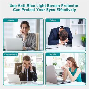 img 1 attached to 🔵 Habyby Anti-Blue Light Screen Protector for Microsoft Surface Laptop 3/2/1-13.5 Inches - Blue Light and UV Blocking, Scratch Resistant Filter for Surface Laptop 13.5 inch