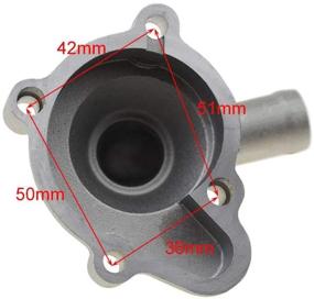 img 3 attached to 🚰 High-Quality GOOFIT Water Pump Assembly Replacement for Helix CN250 Elite CH250 250cc Moped Scooter Go Kart ATV Quad