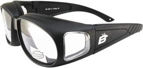 img 1 attached to Birdz Swallow Padded Motorcycle Glasses Motorcycle & Powersports for Protective Gear