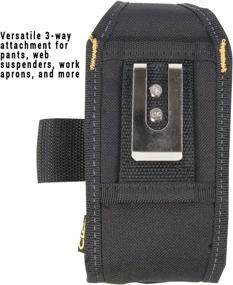 img 2 attached to 📱 CLC Custom LeatherCraft 5-Pocket Cell Phone/Tool Holder - 1105: Organize Essentials at Your Fingertips!