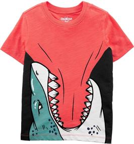 img 3 attached to 👕 Review: OshKosh B'Gosh Boys' Short Sleeve Tee - Comfy and Stylish Just for Boys!