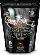 viking supps norse whey protein powder: dwarf 🛡️ cocoa flavor - boost your strength with viking supps! logo