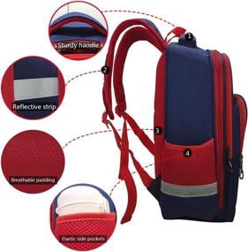 img 2 attached to Elephant Schoolbag Elementary Kindergarten Preschool Backpacks and Kids' Backpacks