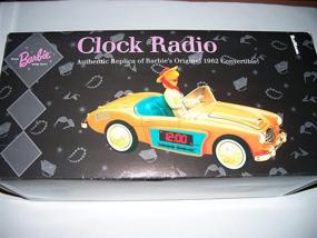 img 1 attached to 🕰️ Винтажное очарование: Mattel Barbie Clock Radio - Аутентичная реплика оригинального Barbie 1962 года Кабриолета