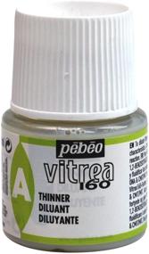 img 2 attached to Pebeo Vitrea 160: Enhance Glass Painting with 45 ml Glass Paint Thinner