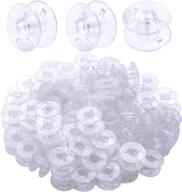 bobbins plastic machine brother transparent logo