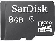 sandisk® microsdhctm 8gb memory card logo
