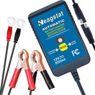 🔌 heagstat battery charger 12v 2-amp - fully-automatic smart charger, trickle charger & battery maintainer for car, motorcycle, lawn mower, boat, atv - lead acid and lithium (lifepo4) batteries logo