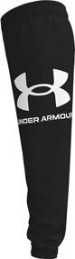 img 1 attached to 👟 Under Armour Boys Jogger Black: Stylish & Functional Boys' Clothing for Active Kids