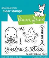 🌊 lawn fawn clear stamps lf899 so jelly: delightful underwater designs for creative crafts logo