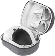 🎮 esimen carrying case for oculus quest 2 all-in-one accessories: gray vr gaming headset and controllers travel case logo
