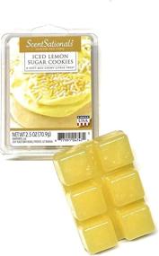 img 3 attached to 🍋 Scentsationals Scented Wax Cubes - Iced Lemon Sugar Cookies - Fragrance Wax Melts Pack: Electric Home Warmer Tart for an Aromatic Spa Aroma Decor Gift - 2.5 oz