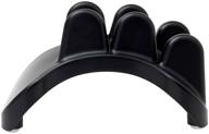 pso-neck muscle release tool and neck massager: ultimate neck tension reliever and self massage device - night black logo