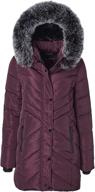 quilted outerwear puffer jacket winter women's clothing for coats, jackets & vests logo