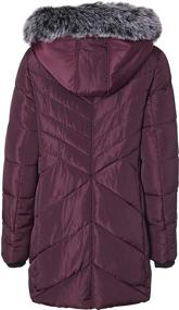 img 2 attached to Quilted Outerwear Puffer Jacket Winter Women's Clothing for Coats, Jackets & Vests