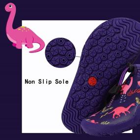 img 1 attached to 👣 Secure Steps: Gaatpot Toddler Non Slip Barefoot Outdoor Girls' Shoes Unveiled!