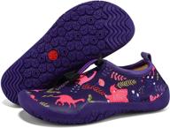 👣 secure steps: gaatpot toddler non slip barefoot outdoor girls' shoes unveiled! logo